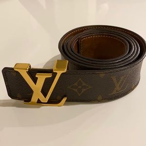 Louis Vuitton Initials Monogram Belt 40mm Size 100